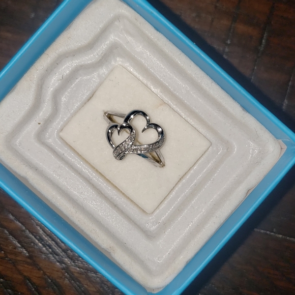 NWB Diamond Heart Ring